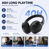 MZYML Active Noise Cancelling Headphones, Wireless Over Ear Bluetooth 5.4