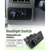 Headlight Switch Fit for Ford F-250 F-350 F-450 F-550 Super