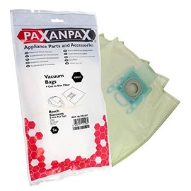 Paxanpax VB827 Compatible SMS Bags & Filter Kit Bosch Siemens VZ41FGALL, VZ51FGALL 'G All Plus' Type Power (Pack of 5+1)