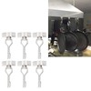 6Pcs Swing Magnetic Hook Set No Drilling Need Decorative Beautiful