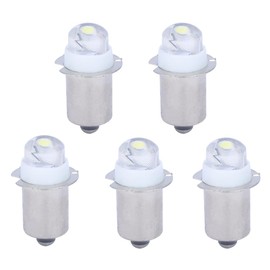 Generic P13.5S 30 Lumen 3-Volt LED Replacement Bulb Flashlight Bulbs LED Torch Flashlight Bulb 3V White 6000K (2)