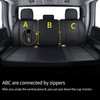 LUCKYMAN CLUB X02-BHX Rear-only Seat Covers for Selected 2011-2025 2026
