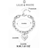 LILIE&WHITE Bracelet for Women Fashion Adjustable Bracelet Bangle Cuff Bracelet
