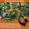 N920015+NA044629 Pruning Shear Blade Compatible with Dewalt 20V MAX Cordless