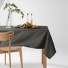 Filumi Tablecloth 80 x 80 cm Grey Washable for Indoor