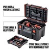 CRAFTSMAN TRADESTACK Tool Box, Waterproof Indoor/Outdoor, Stackable Tool Storage, Lockable,