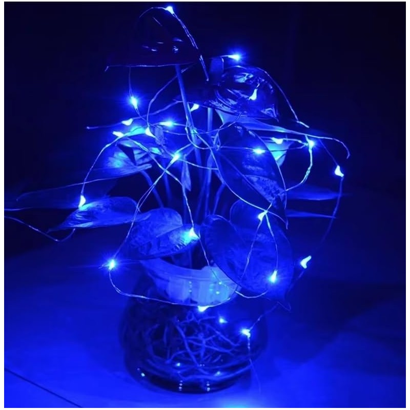 Volunx USB Fairy Lights Blue 2/5/10m Copper USB Plug in,