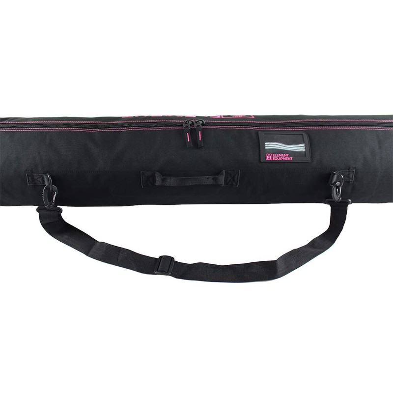 Element Equipment Ski Bag with Shoulder Strap Black/Pink 175