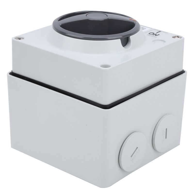 Outdoor Waterproof Switch Socket Isolation Dustproof Rotary OnOff Buttons Indicators