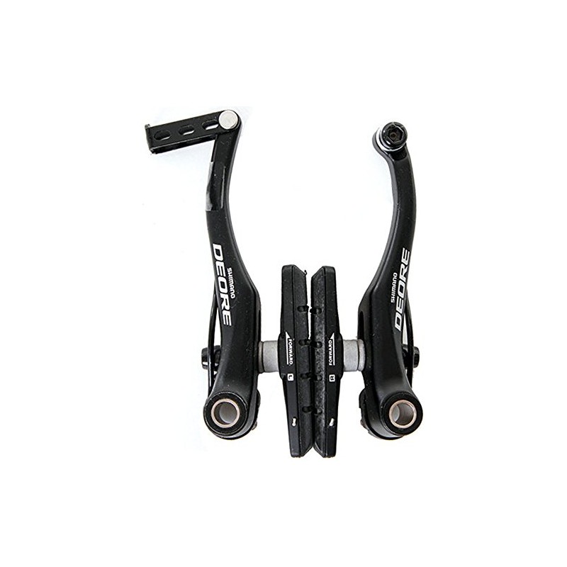 SHIMANO Deore BR-T610 V-Brakes - Black, 120 mm Front