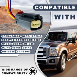 6-Piece Ignition Coil Connector Plug Harness Kit – Compatible with Ford F150 2011-2016, Expedition, Explorer, Transit, Flex, MKS, MKT, Navigator (3.5L Turbo) – Replaces Part 2505-484814