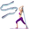 Abeillo Stretching Strap with Loops, Elastic Yoga Straps for Stretching