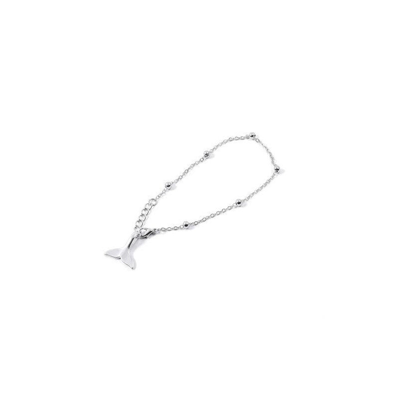 [LIBERTY-M] SUGA Bracelet, Whale Tail, Ball Chain, Sags, Popular Accessory
