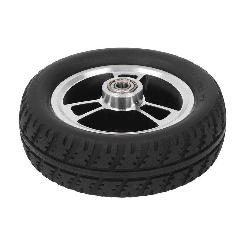 6in Wheelchair Wheel Light Sturdy Aluminum Alloy Hub Quiet Anti