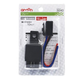 Amon 3240 Relay, 4 Wires, 4 Poles, For DC 24V Vehicles (Usable Current Less Than 10A)