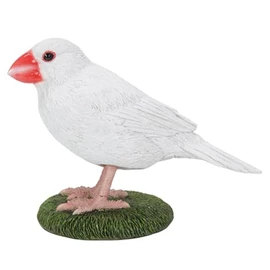 Uvia Waving Swan 4.1 x 2.6 x 3.5 inches (10.5 x 6.5 x 9 cm) Doll Figurine Animal Garden Decoration Realistic Cute Bird H20057
