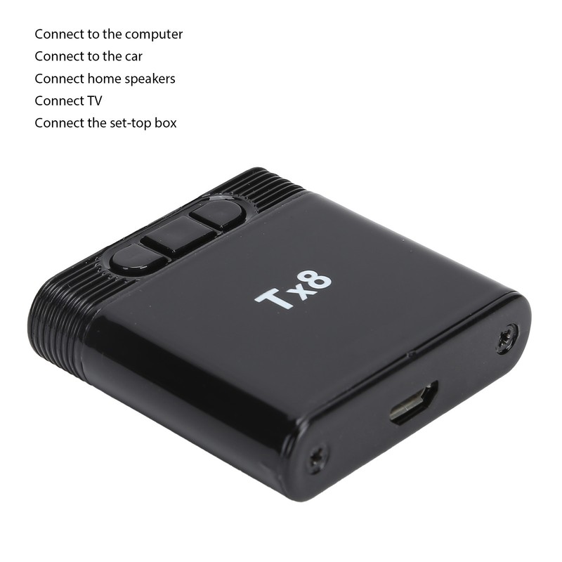 2 in 1 Bluetooth 5.0 Adapter Transmitter Receiver Wireless Audio