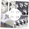 BIUDECO 4pcs Cartoon Tablecloth Clips Slip Fixing Clamps for Parties