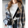 Wigo Women's Circle Square Shoulder with Pouch, Black