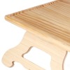 Sofa Arm Clip Table Foldable Wooden Armrest Clip On Tray