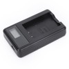 SEIVI Camera Battery Single Charger with LCD Display USB Intelligent