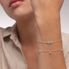 Thomas Sabo Infinity Bracelet 925 Sterling Silver A2003-051, Sterling Silver,