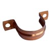 28mm Copper Pipe Saddle Clips - Pack of 10