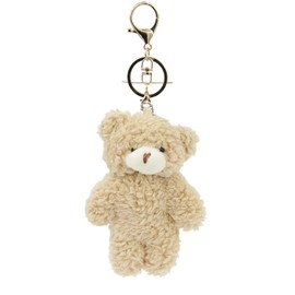 LOHGOU Cute Mini Bear Keychain Stuffed Animal Bear Charm Bag Decoration Fluffy Birthday Gift, Body - A