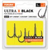 Fukura Ultra X Black Treble Hooks Size Pack of 2/3