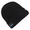 LED Beanie Hat with Headphones Wireless Black Musical Knitted Cap
