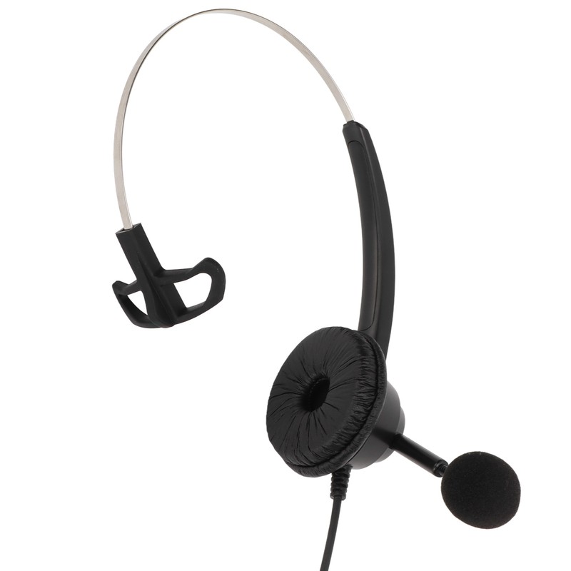 H360‑3.5‑U901 Single Ear Customer Service Headset Adjustable Volume Mute Unilateral