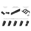 Ivilon Curtain Rods for Windows - Spaced End Cap, 1