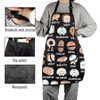 G2TUP Bread Lover Gift Cute Bread Design Apron With Pockets