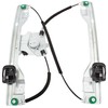 MYSMOT 751-522 Rear Left Power Window Regulator with Motor Driver