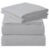 ROYALE LINENS 4 Piece Full Sheets Set - Soft Brushed