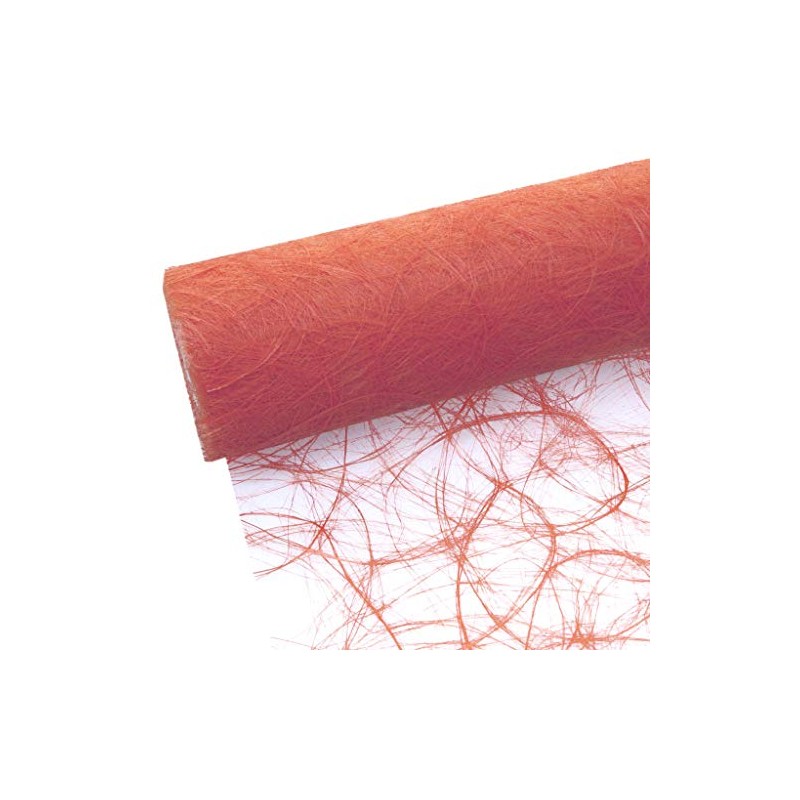 Sizoweb 64-300-5-045 Table Runner Salmon 30 cm Roll 5 m