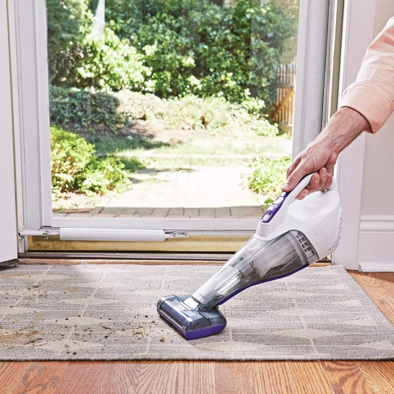 BLACK+DECKER dustbuster QuickClean Pet Cordless Handheld Vacuum with Motorized Upholstery