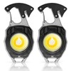 MAKDAK Carabiner Flashlight Tool - 2pc Keychain Flashlight Cob Keychain