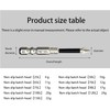 High Magnetic Screwdriver Drill Bit Set 9pcs, Durable Hardened Steel