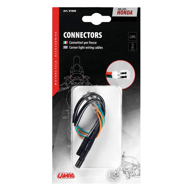 Lampa Honda 91600 Indicator Connector Pack of 2