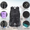 Hiking Backpack Men Women 40L Waterproof Backpack Foldable Lightweight Travel