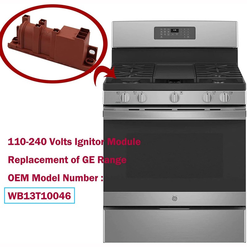 WB13T10046 Gas Range Spark Module for GE 110-240 Volt 4