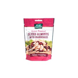Fresh Gourmet Honey Roasted Sliced Almonds & Cranberries (3.5 Ounce (Pack of 1))