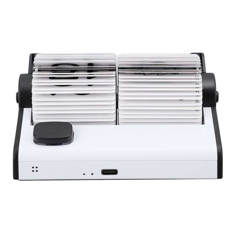 Digital Flip Down Clock Multifunction Mechanical Automatic Down Page Desk