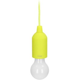 Virone LA-5 Pull Light, Switch Type: Pull on Cable, 6000K, 3xAAA (Lime)
