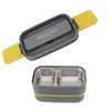 Double Layer Bento Box 316 Stainless Steel Compartment Portable Lunch