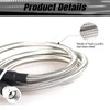 GSTP 6AN SS Transmission Cooler Hose Line Kitting Stainless Steel