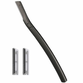 Kazakiri SilkEdge Face Shaving Razor with Eyebrow Hair and Fine Hair, Safety Guard Included, 2 Replacement Blades, for Unwanted Hair Removal, Men and Women, Unisex, Face Shaving, Suitable for