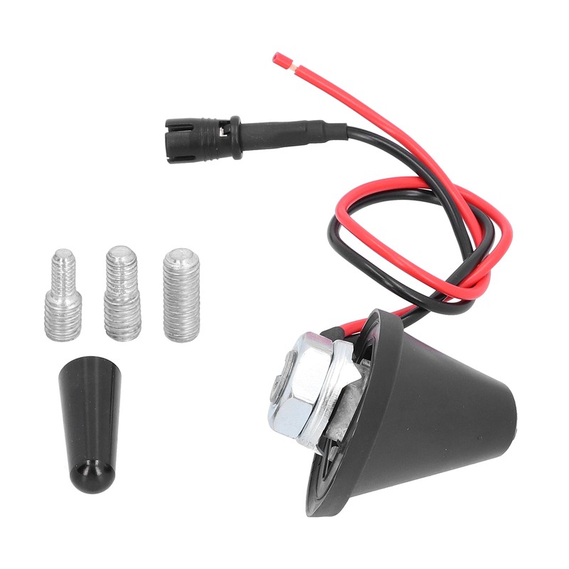 1.2in Car Roof Antenna Short Aerial with 3 Thread Adapters