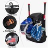 Softball Bag with Main Compartment for Baseball Equipment Organization and